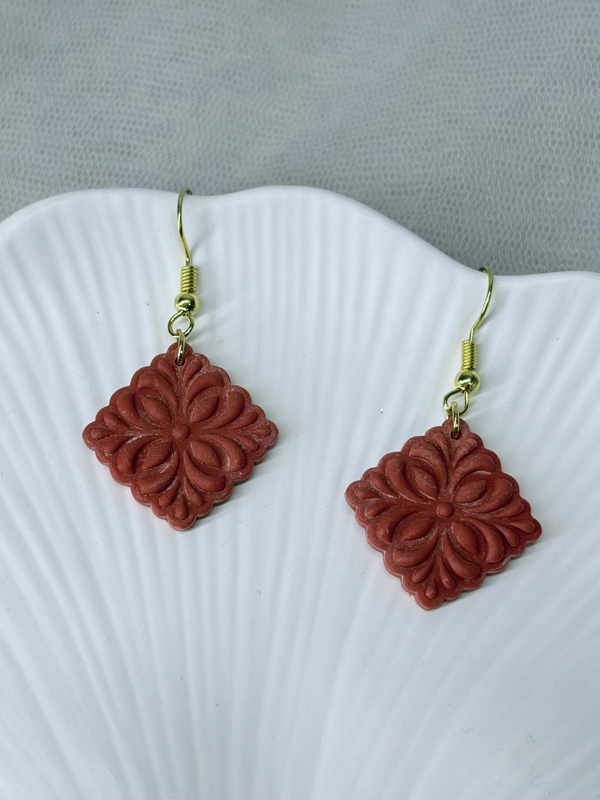 Polymer Clay Ohrringe