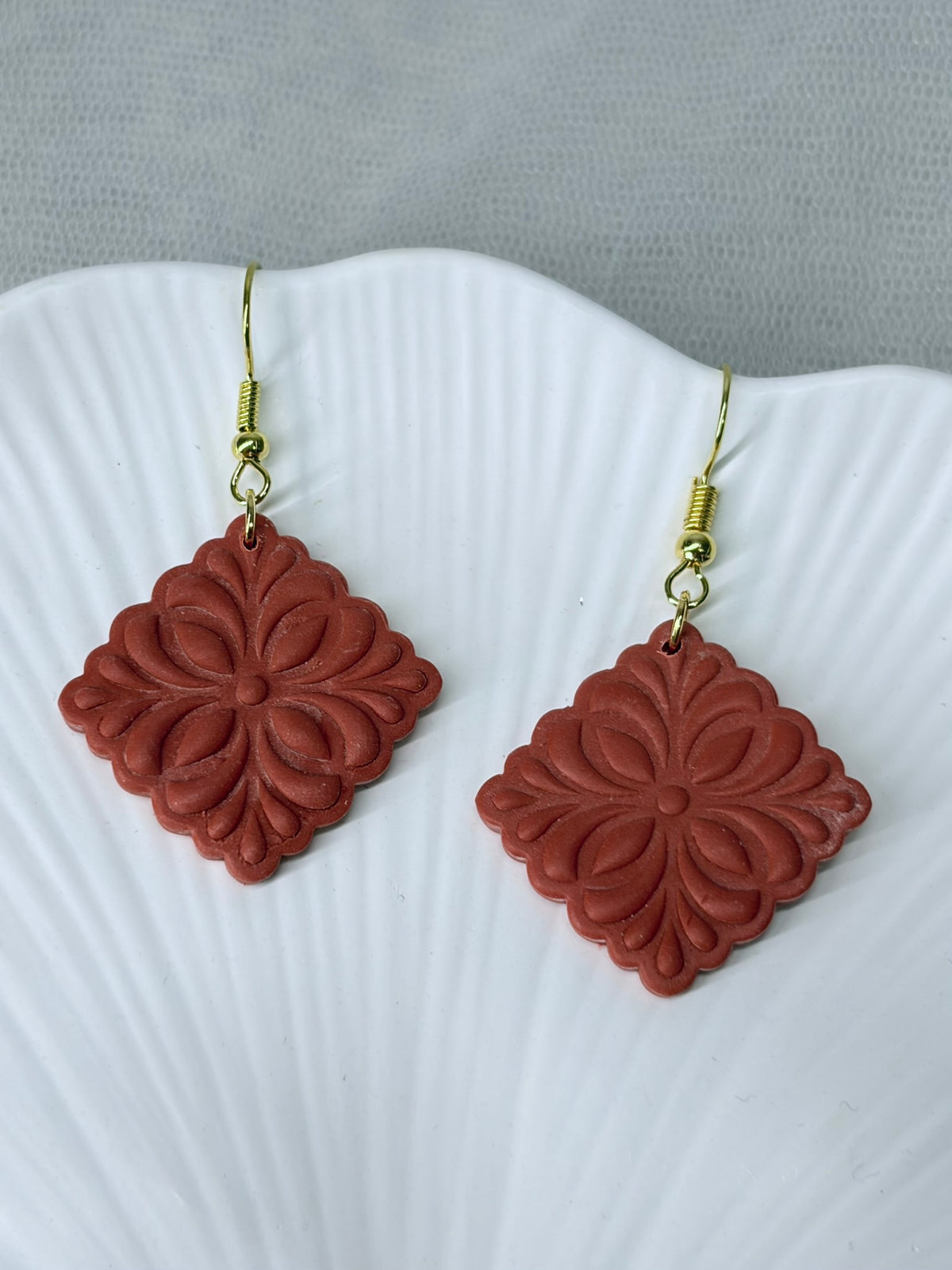 Polymer Clay Ohrringe