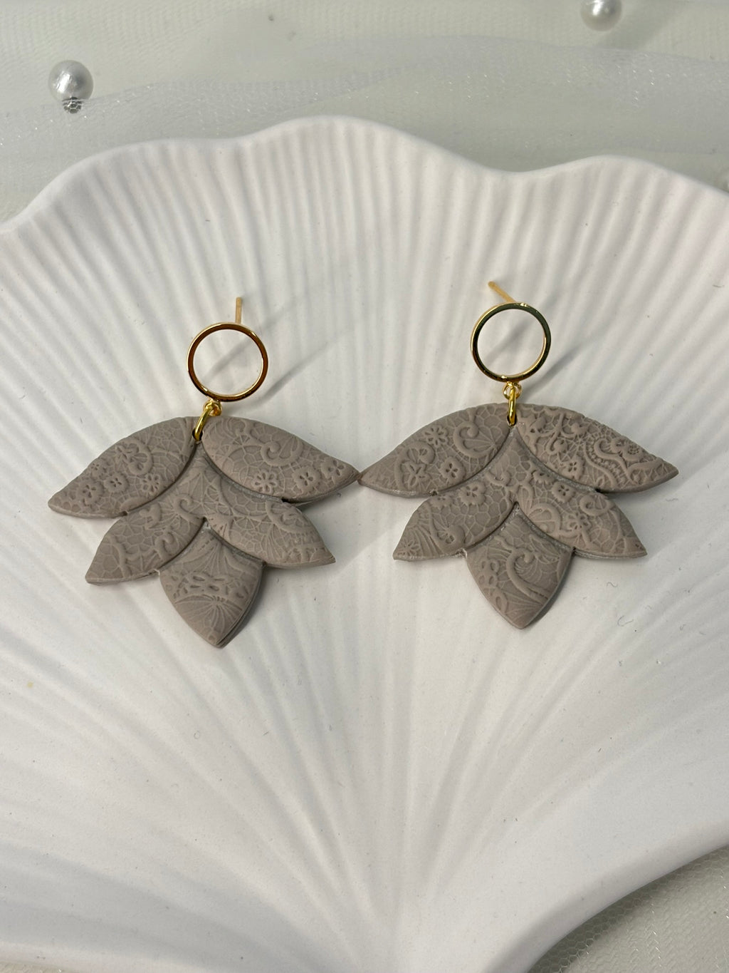 Polymer Clay Ohrringe