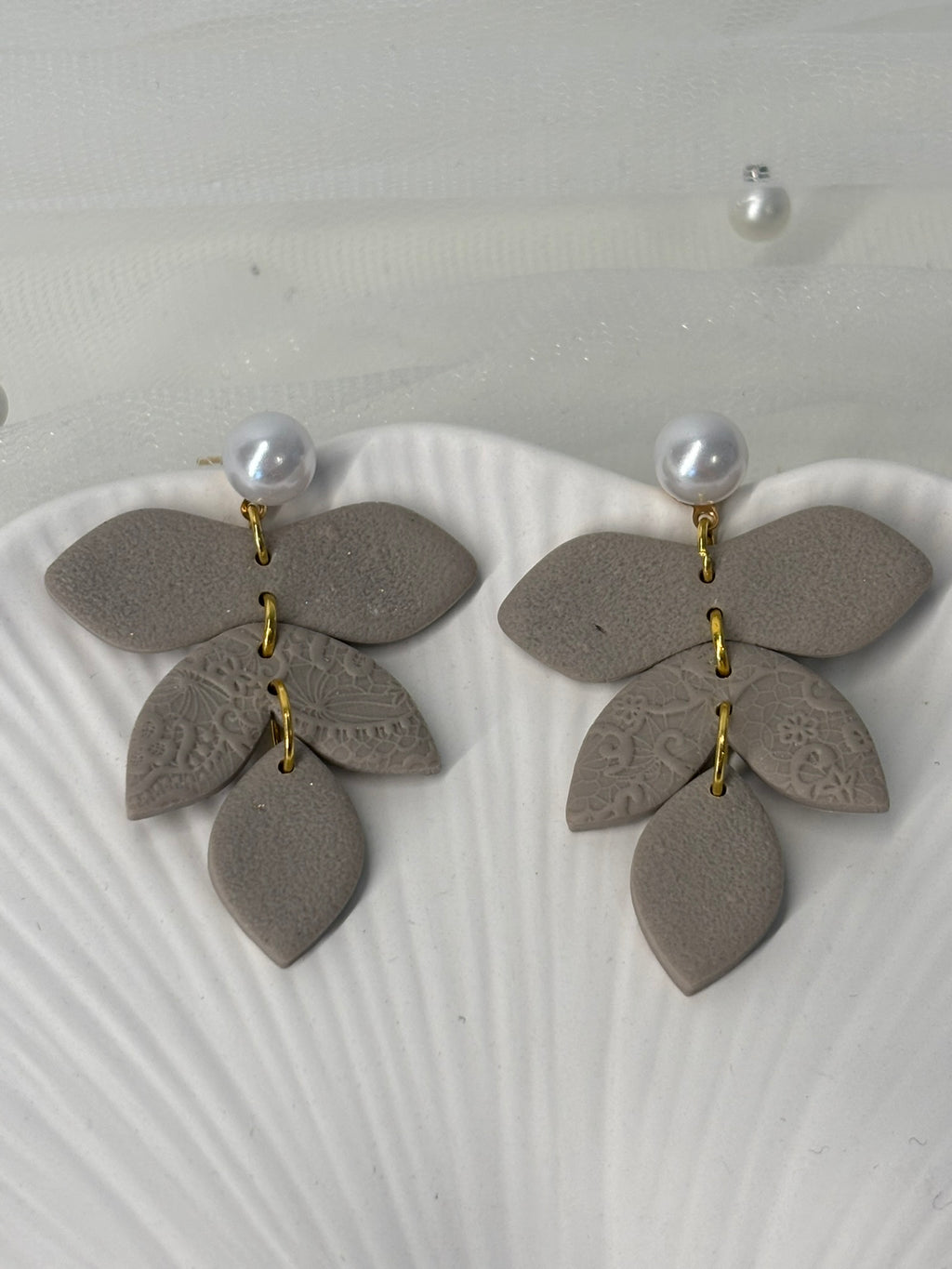 Polymer Clay Ohrringe