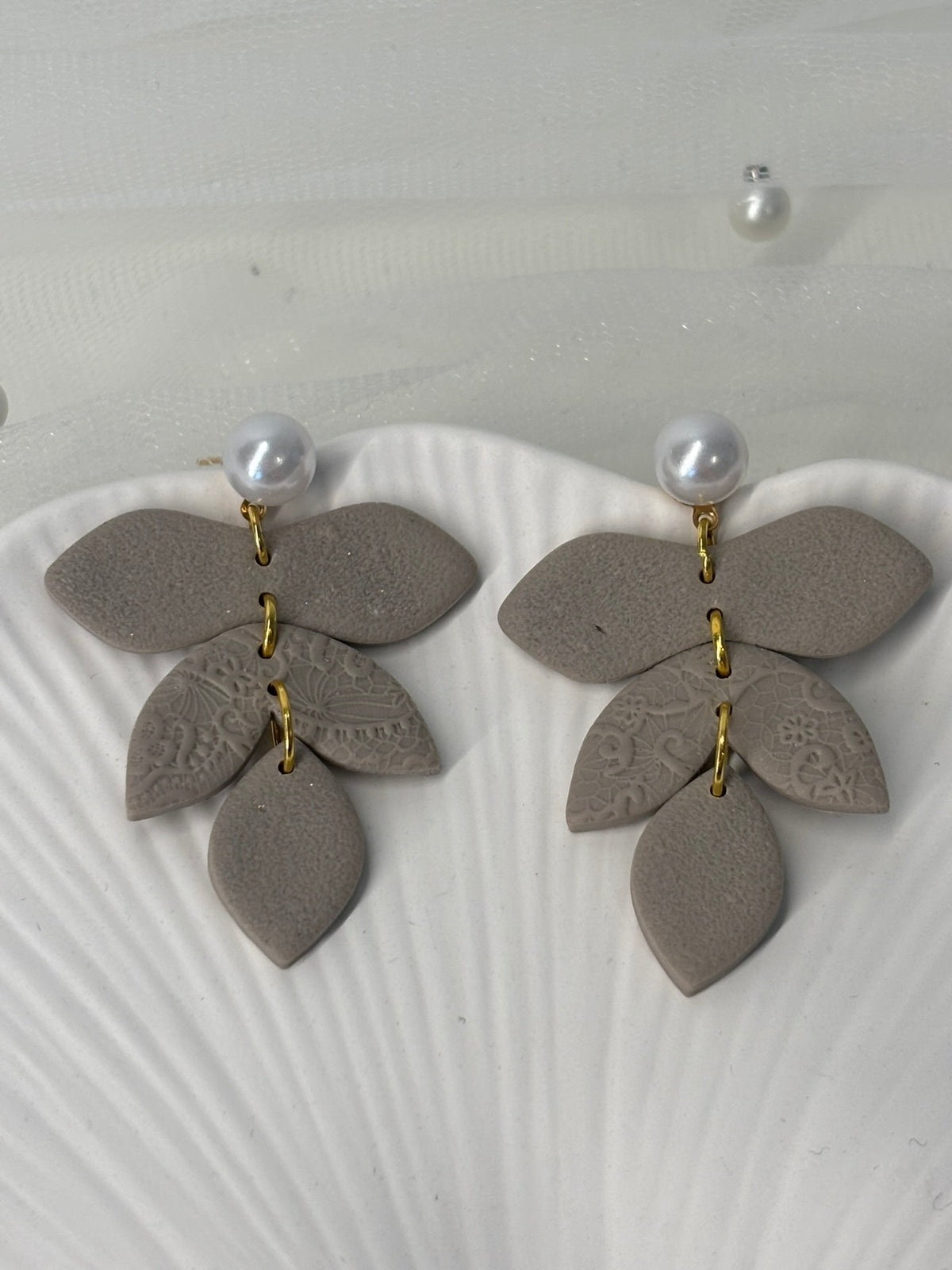 Polymer Clay Ohrringe