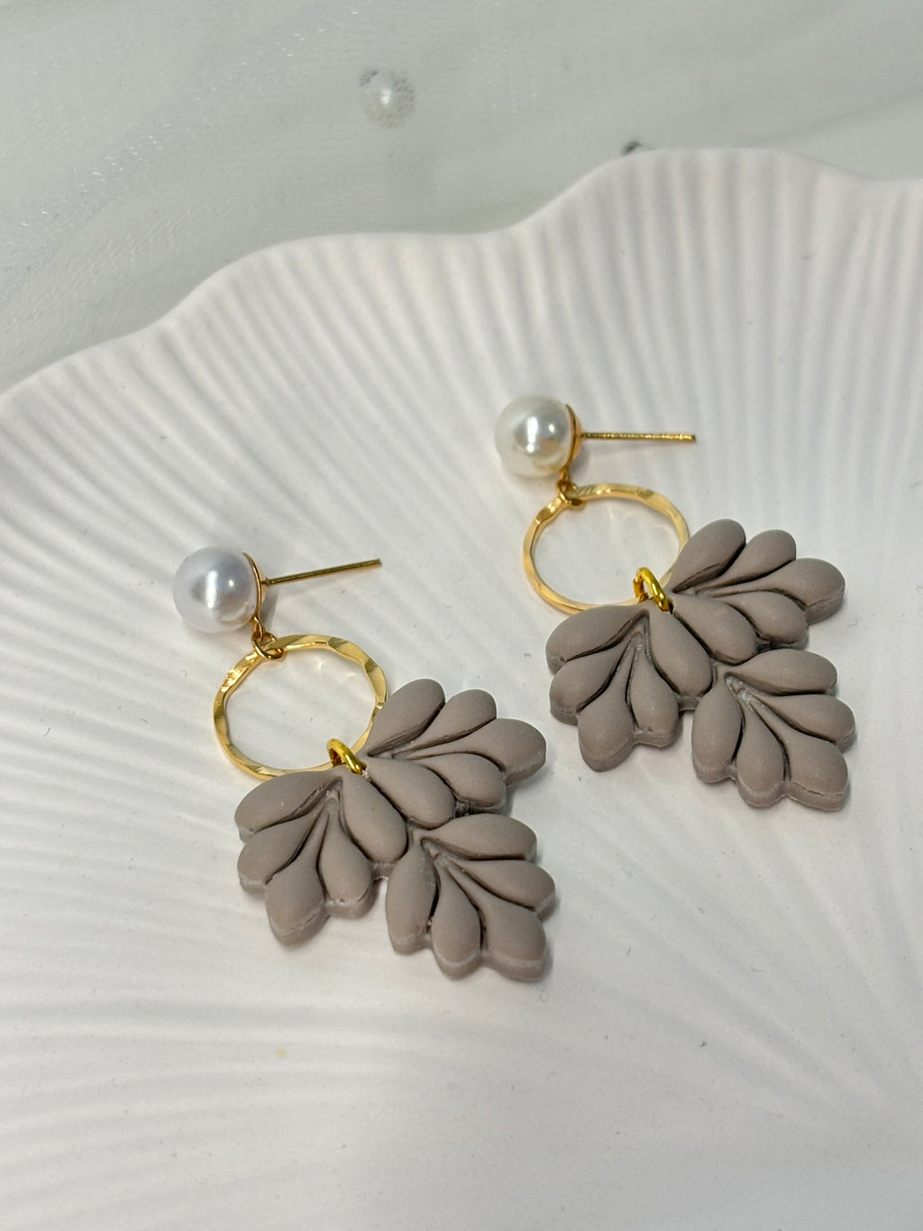 Polymer Clay Ohrringe