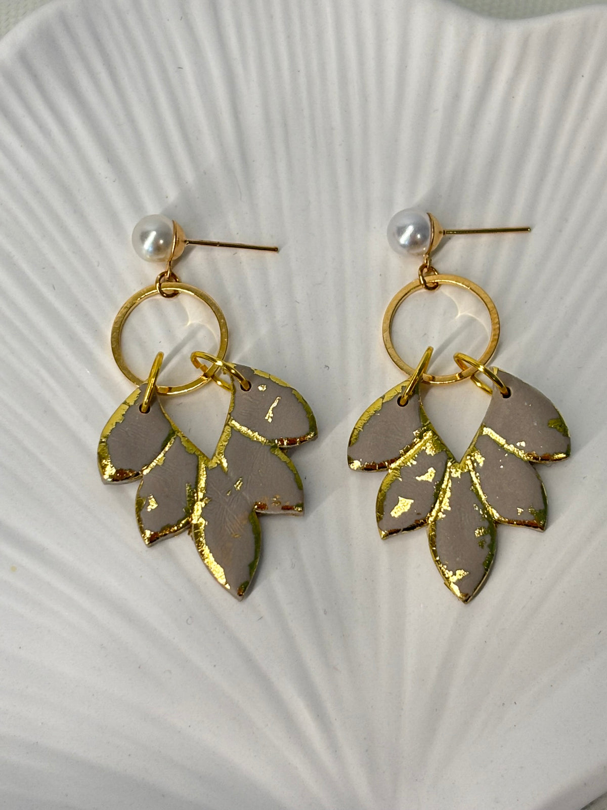 Polymer Clay Ohrringe