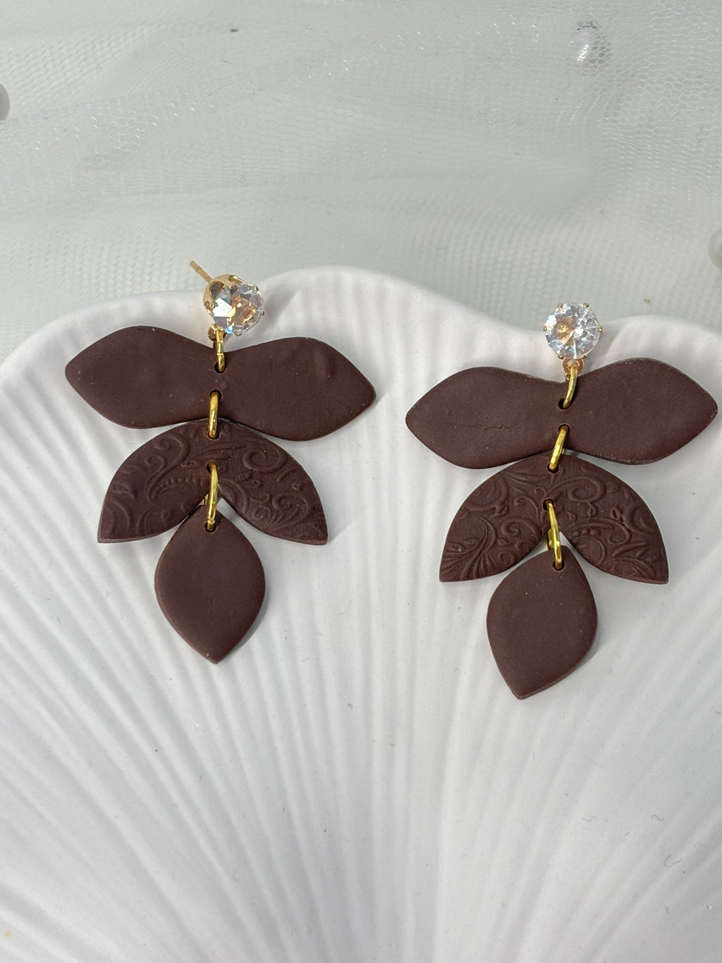 Polymer Clay Ohrringe