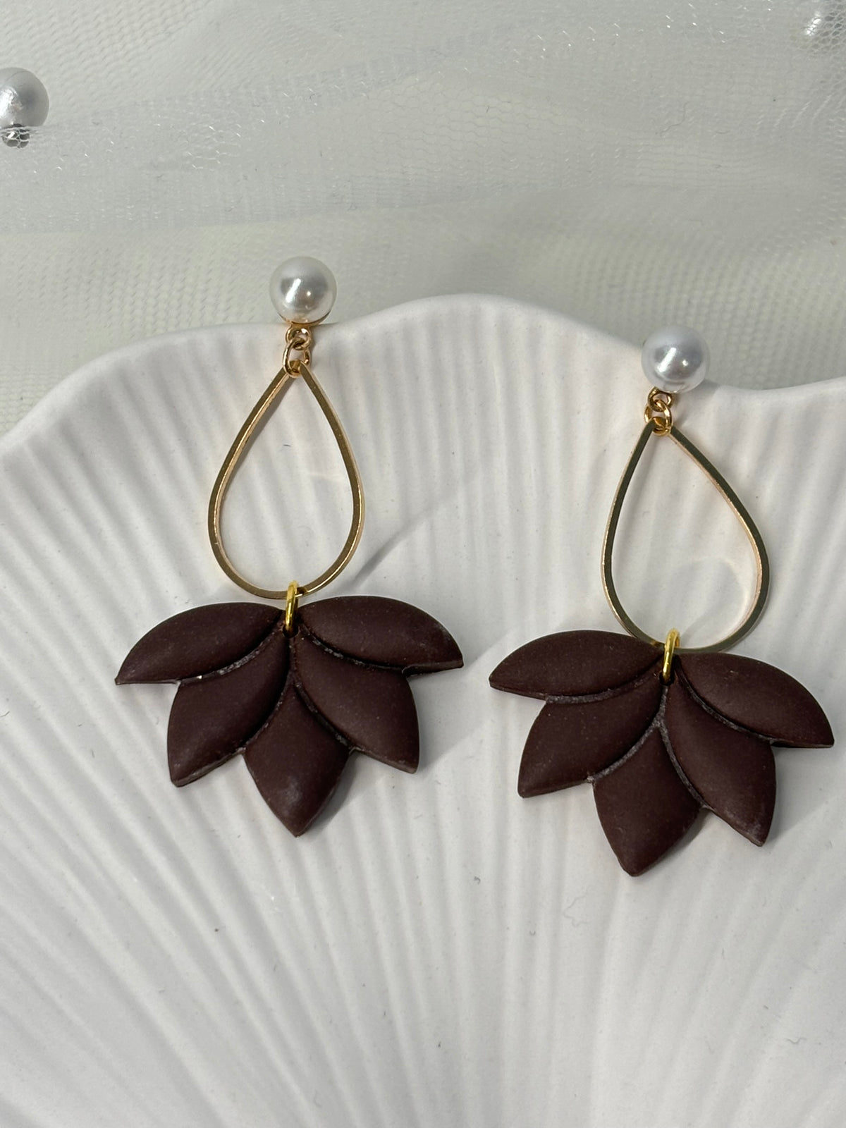 Polymer Clay Ohrringe