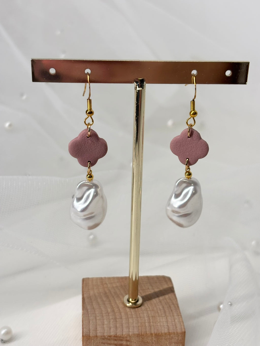 Polymer Clay Ohrringe