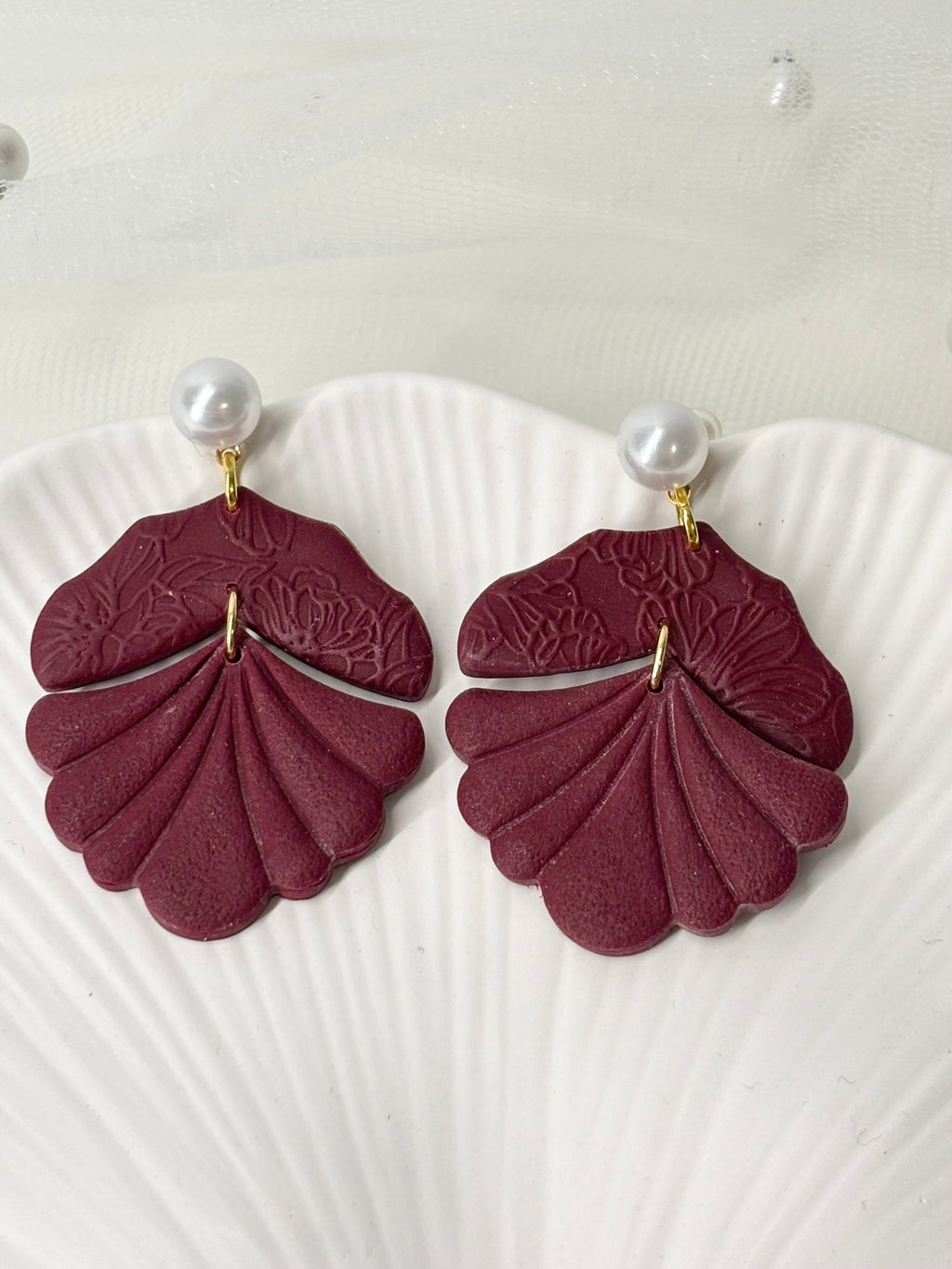 Polymer Clay Ohrringe