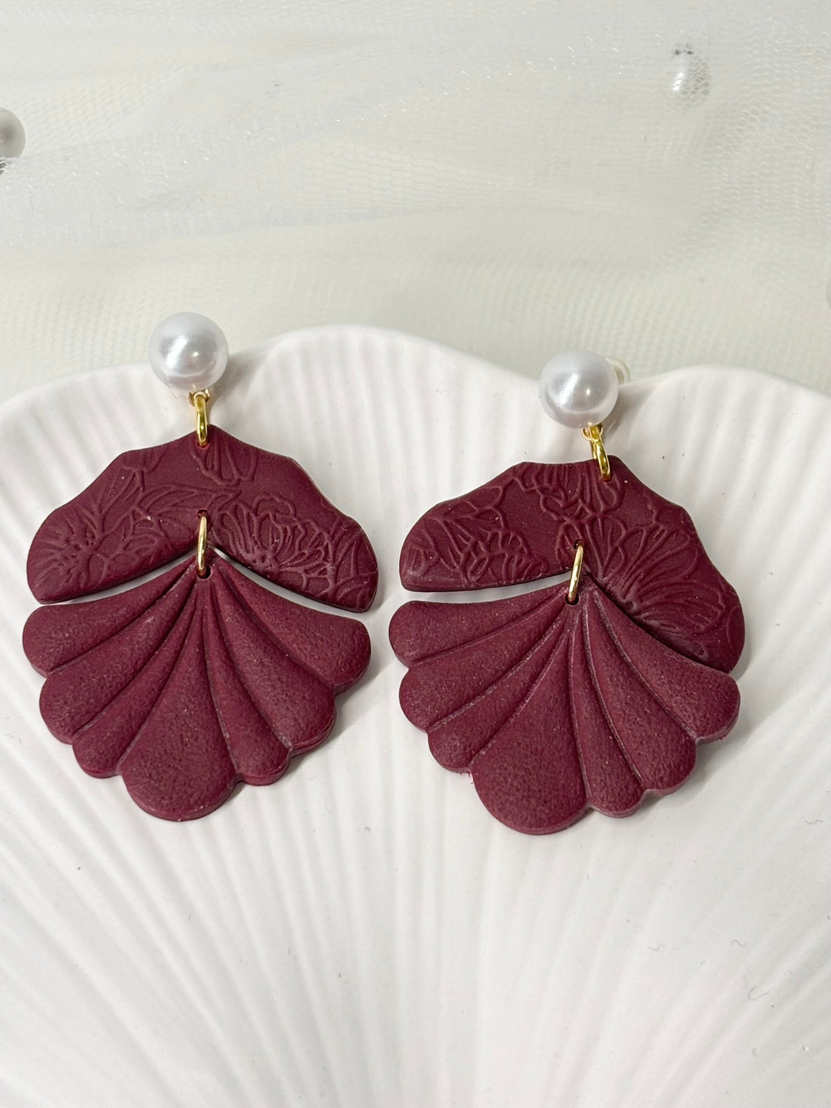 Polymer Clay Ohrringe