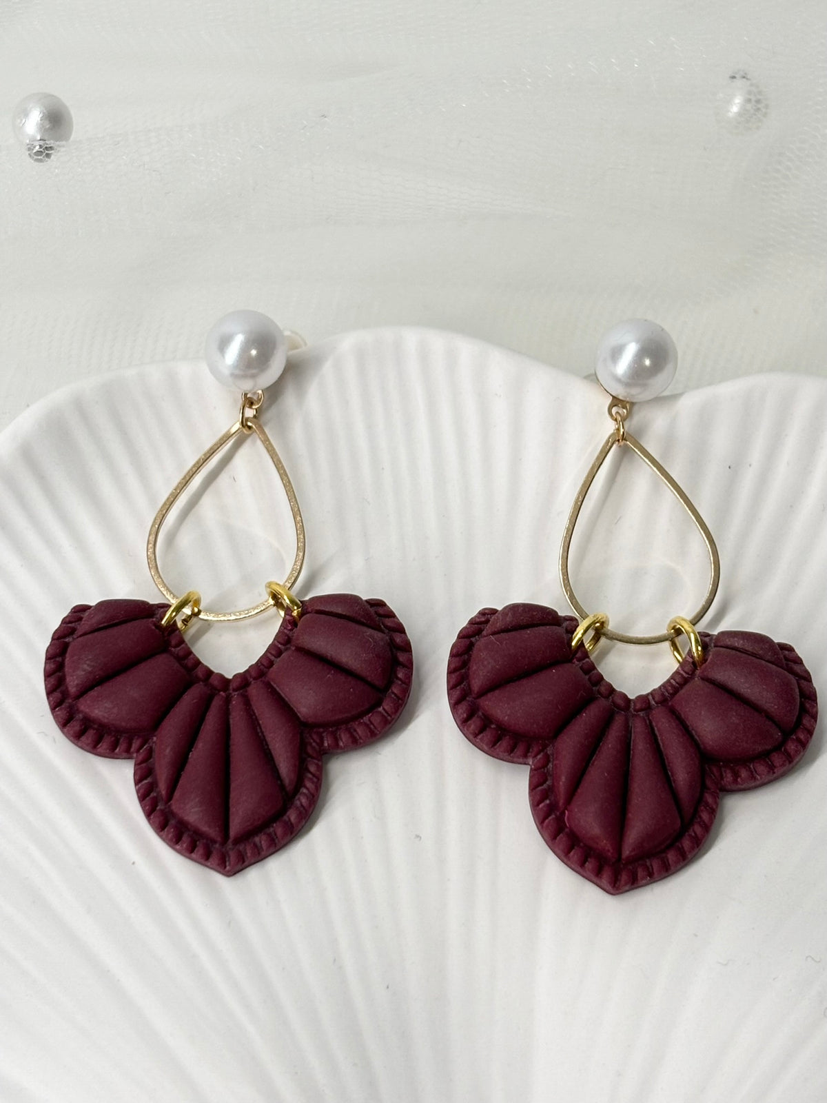 Polymer Clay Ohrringe