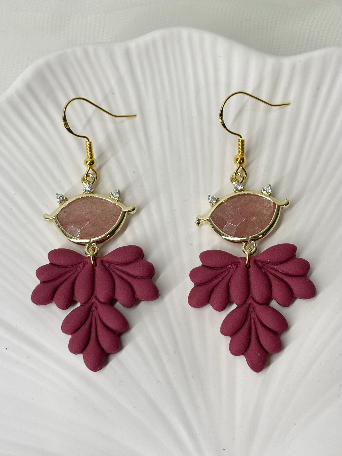 Polymer Clay Ohrringe