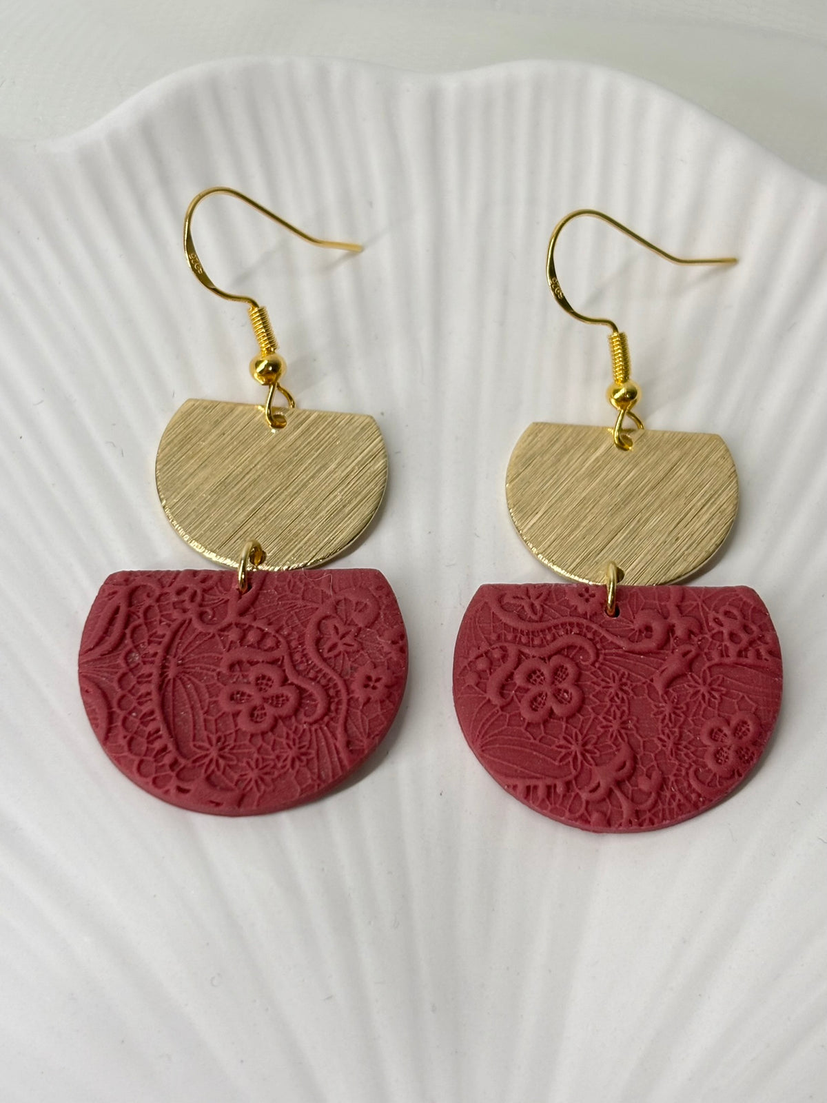 Polymer Clay Ohrringe