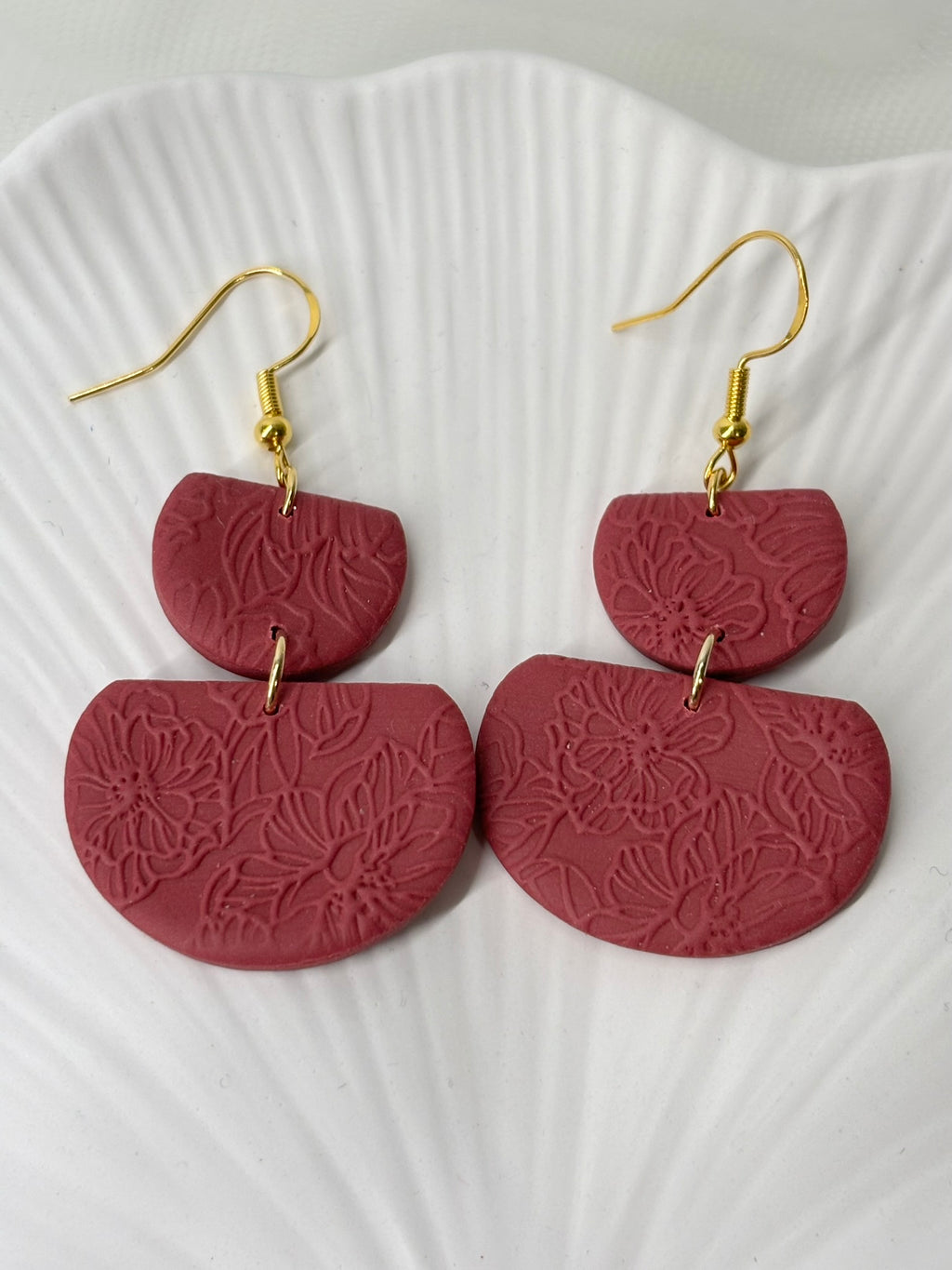 Polymer Clay Ohrringe