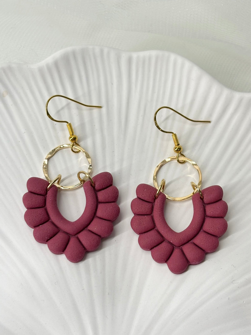 Polymer Clay Ohrringe
