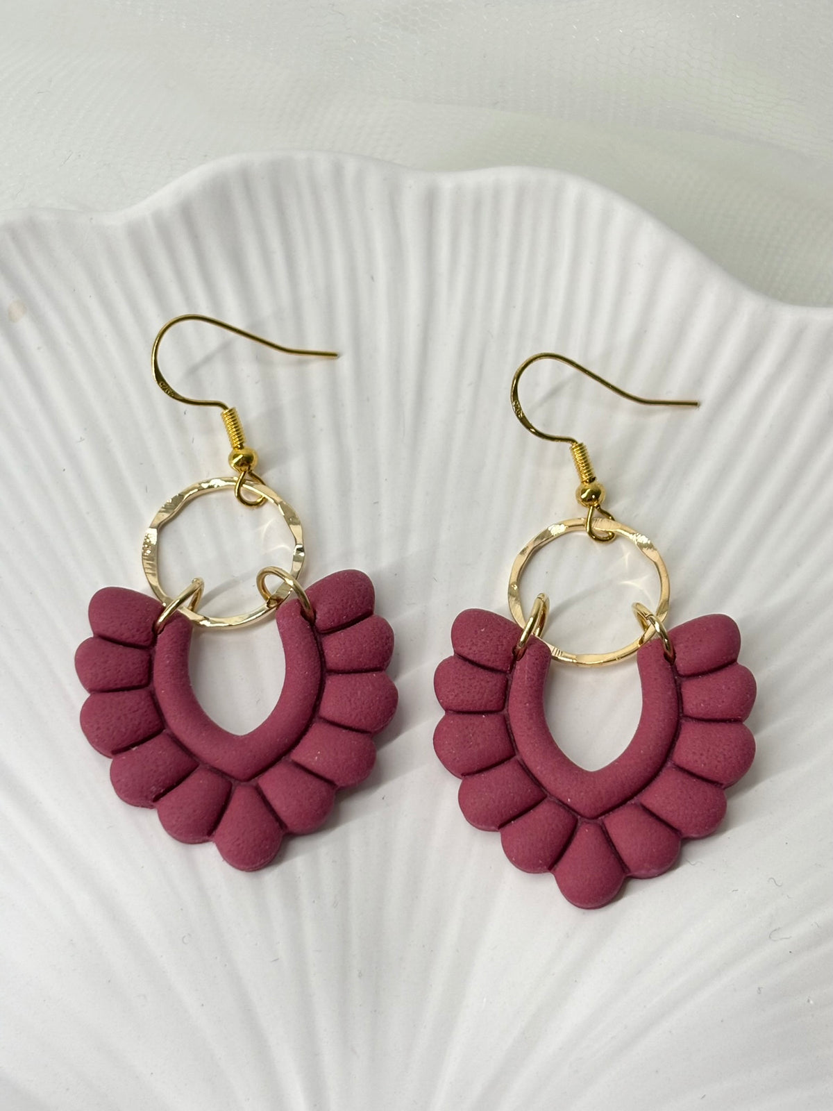 Polymer Clay Ohrringe