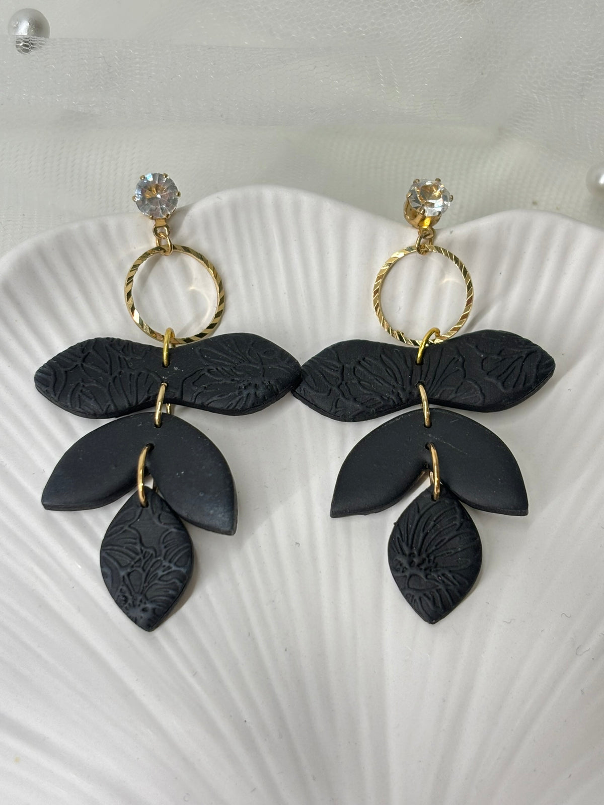 Polymer Clay Ohrringe
