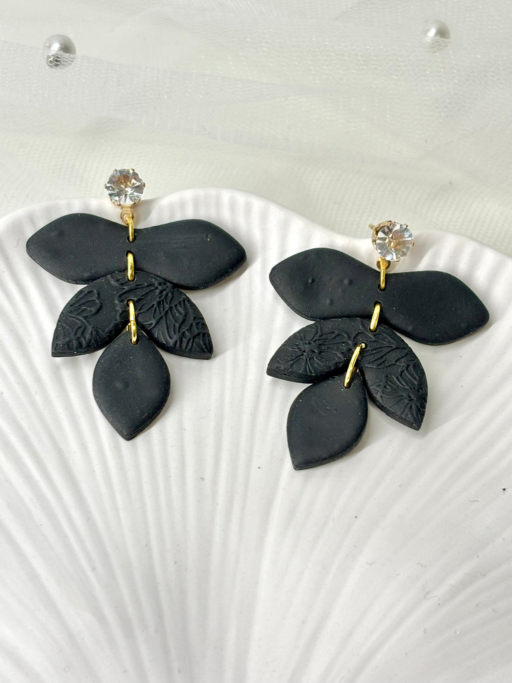 Polymer Clay Ohrringe