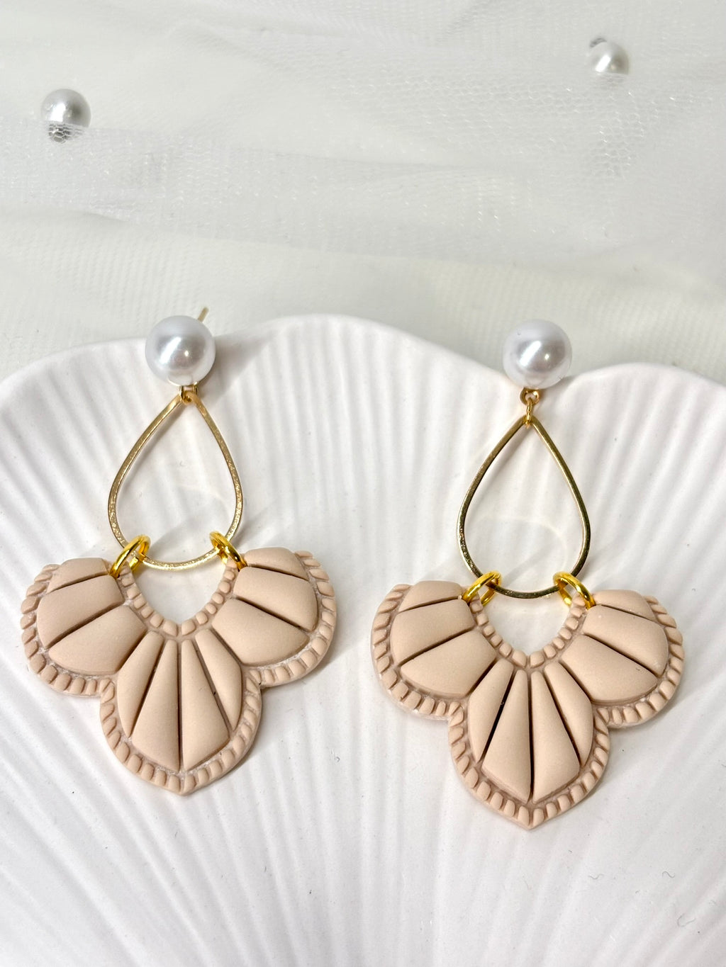 Polymer Clay Ohrringe