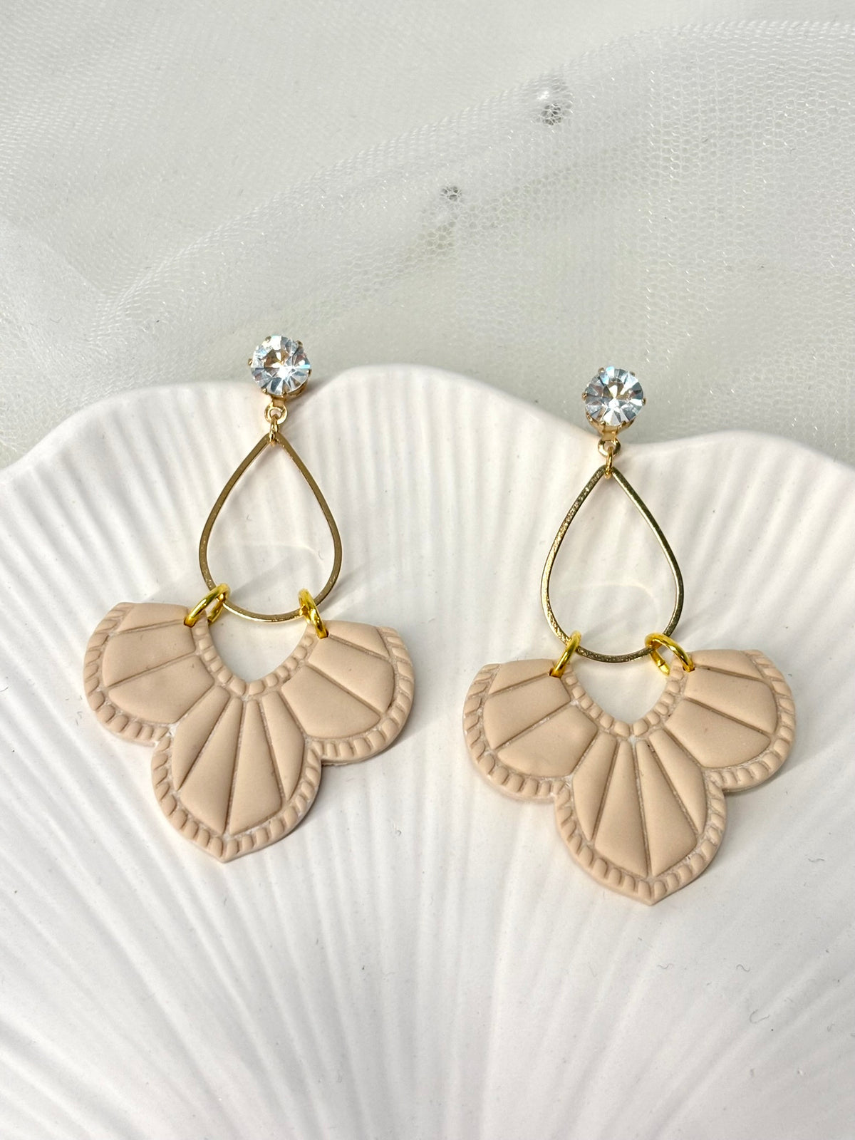 Polymer Clay Ohrringe