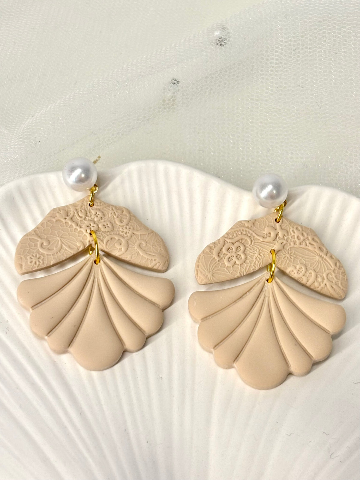 Polymer Clay Ohrringe