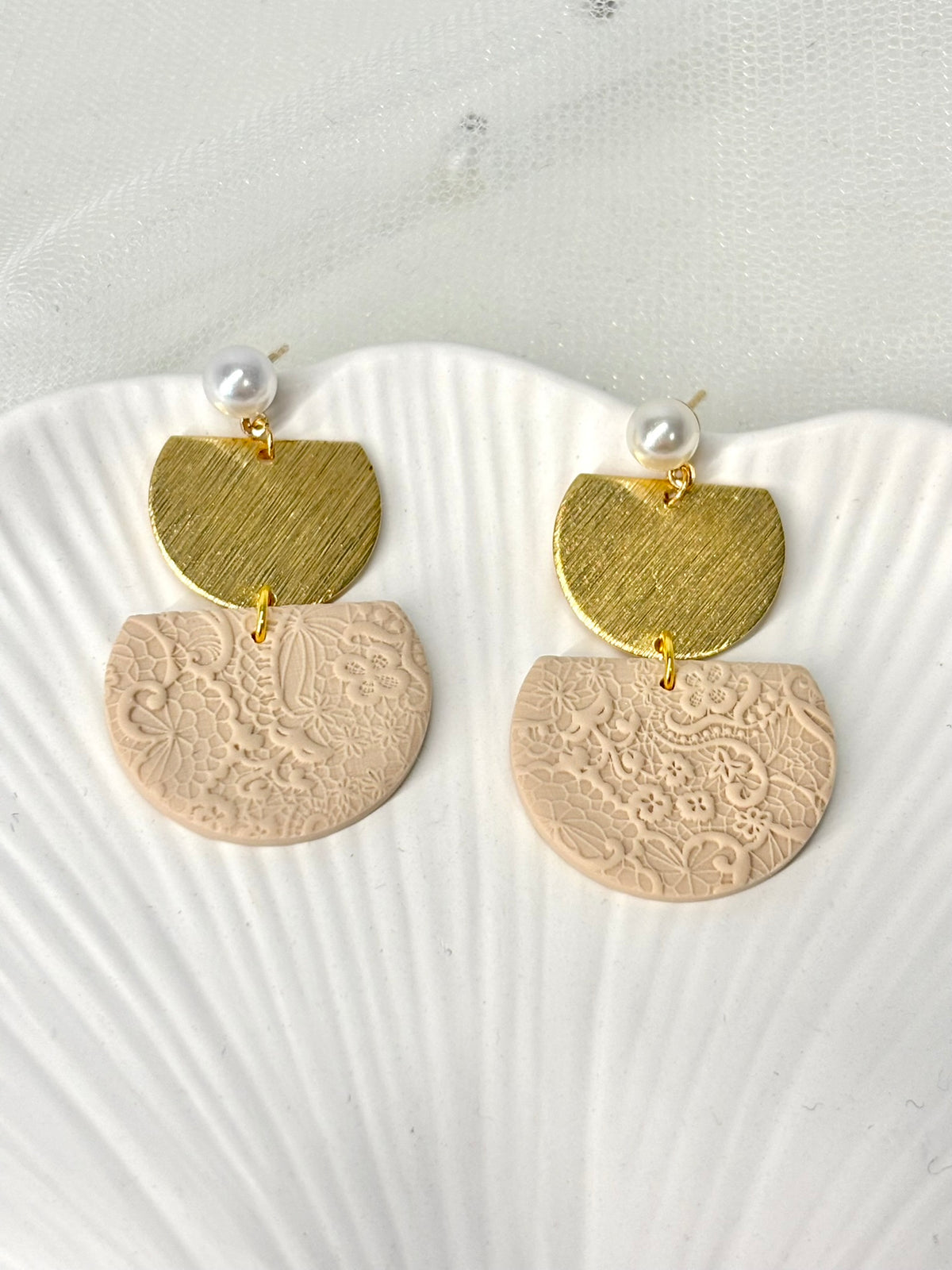 Polymer Clay Ohrringe