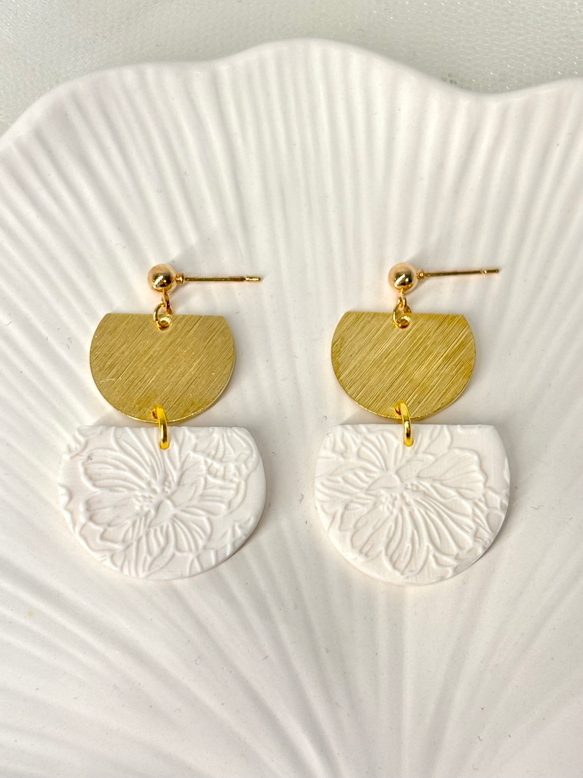 Polymer Clay Ohrringe