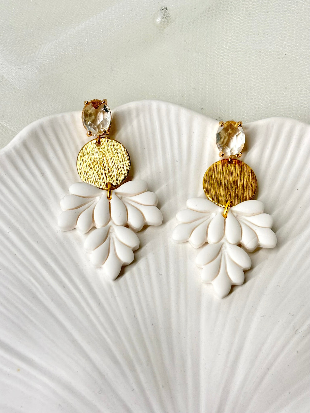 Polymer Clay Ohrringe