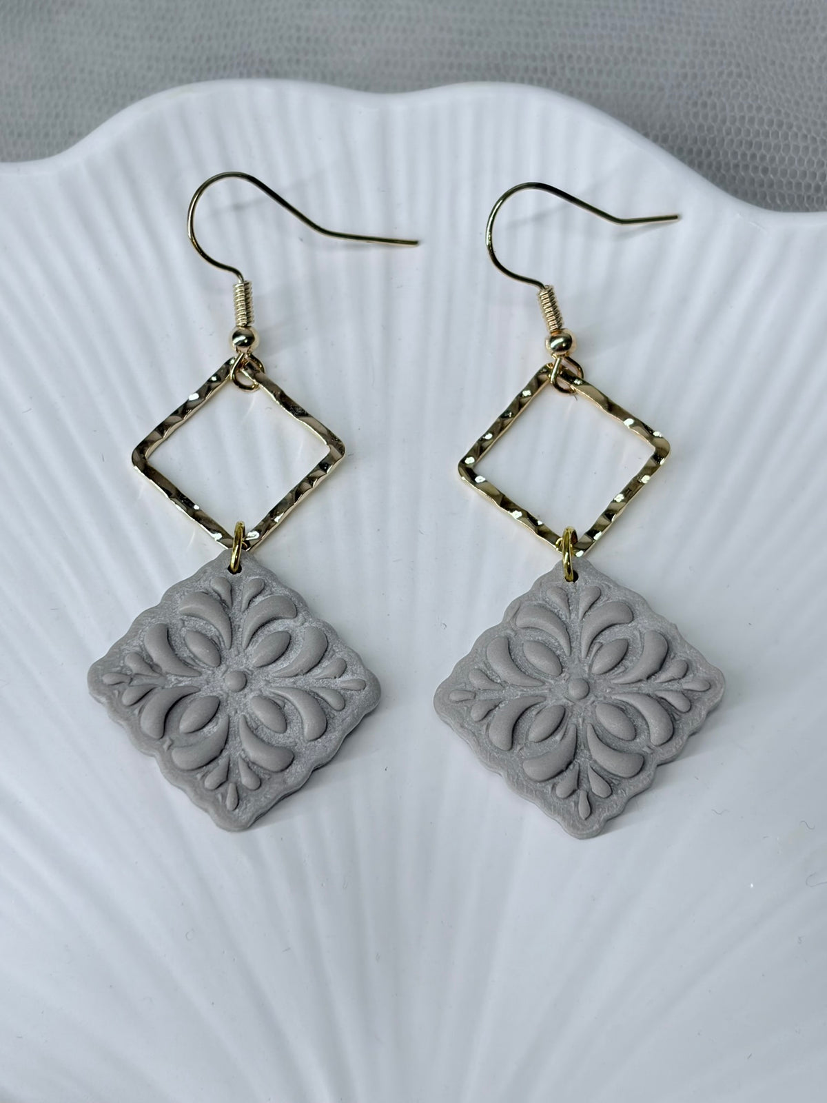Polymer Clay Ohrringe