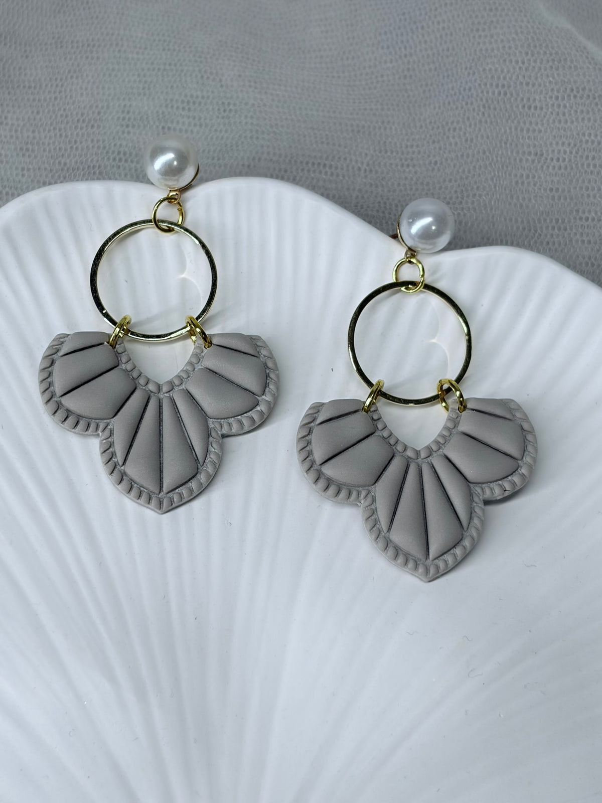Polymer Clay Ohrringe