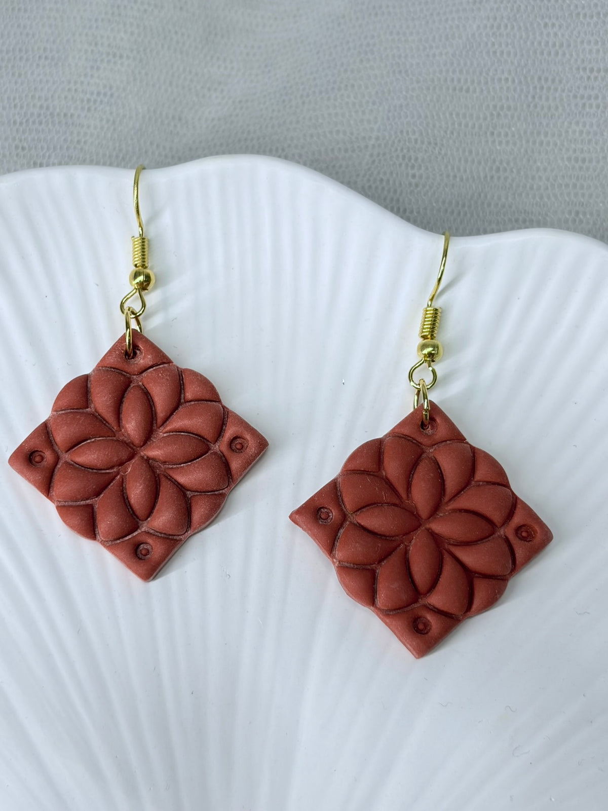 Polymer Clay Ohrringe