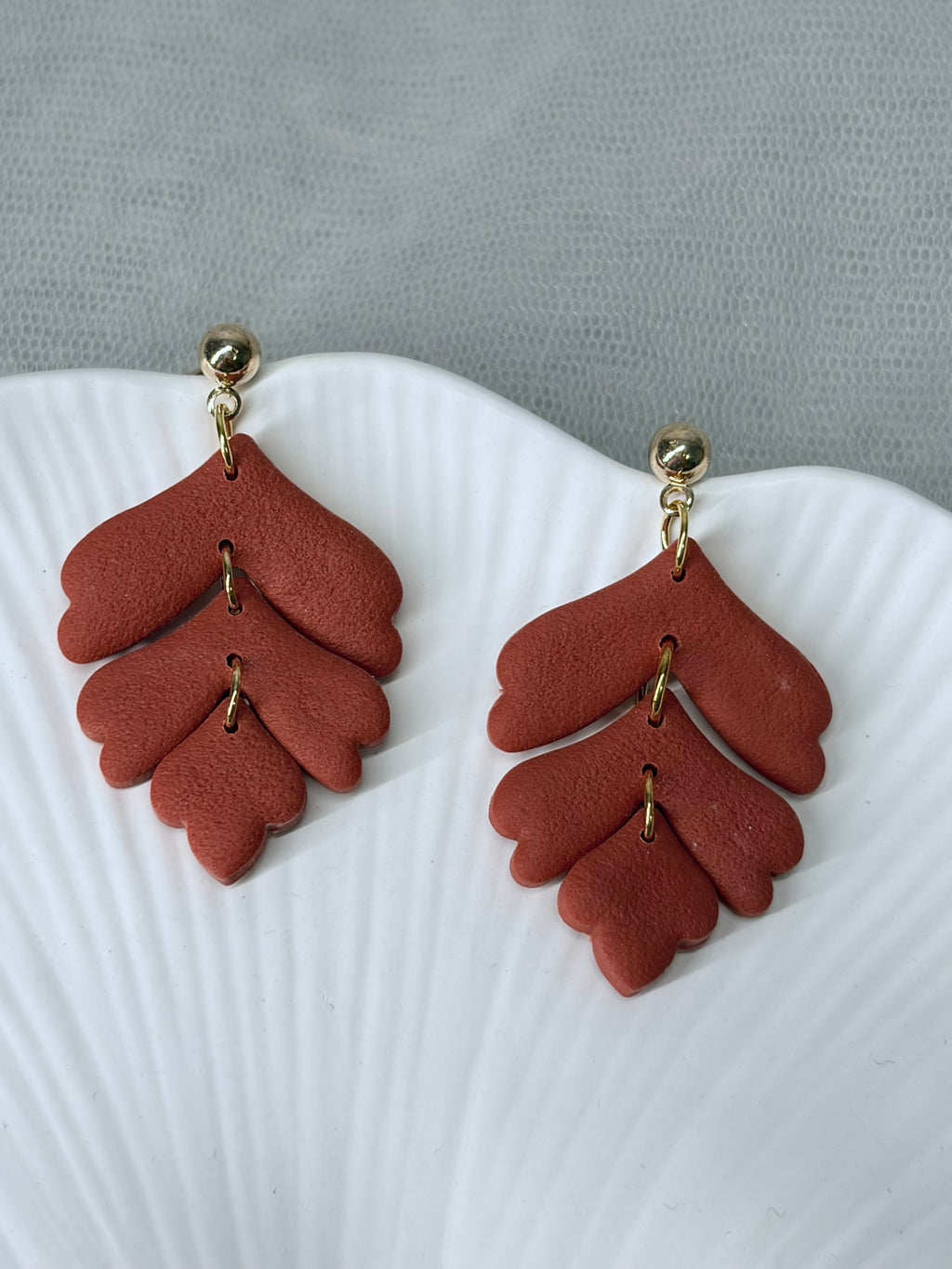 Polymer Clay Ohrringe