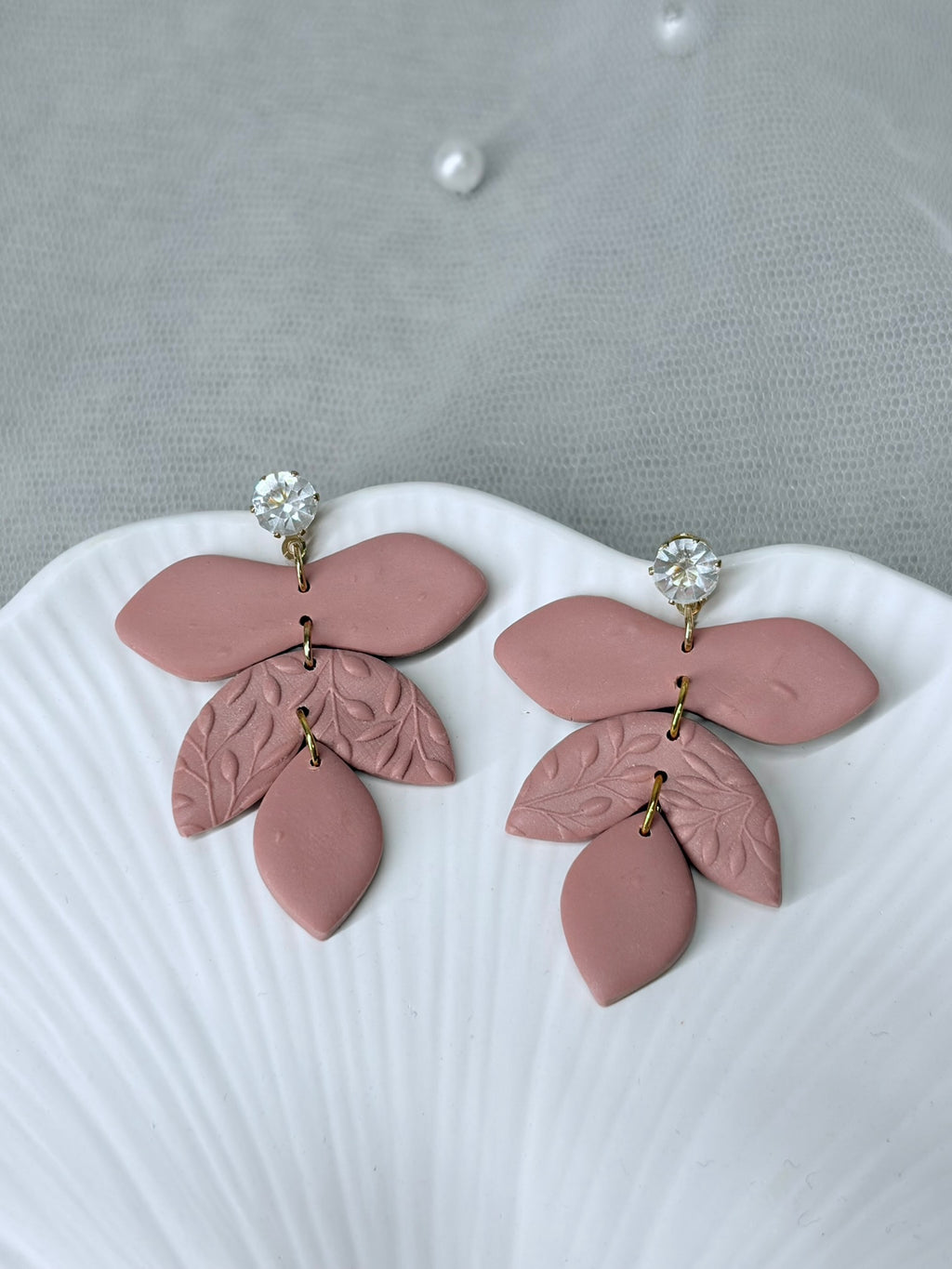 Polymer Clay Ohrringe