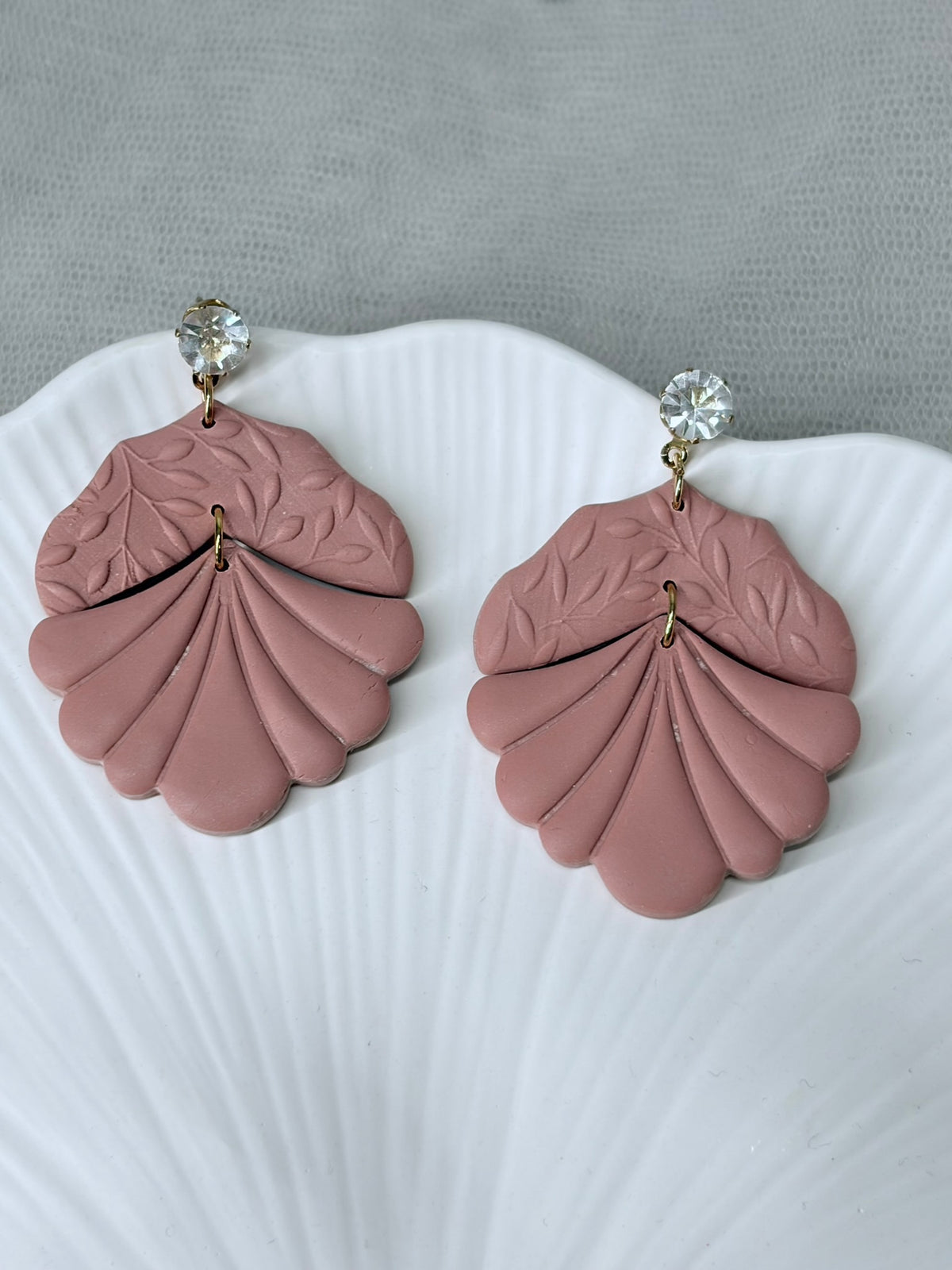 Polymer Clay Ohrringe