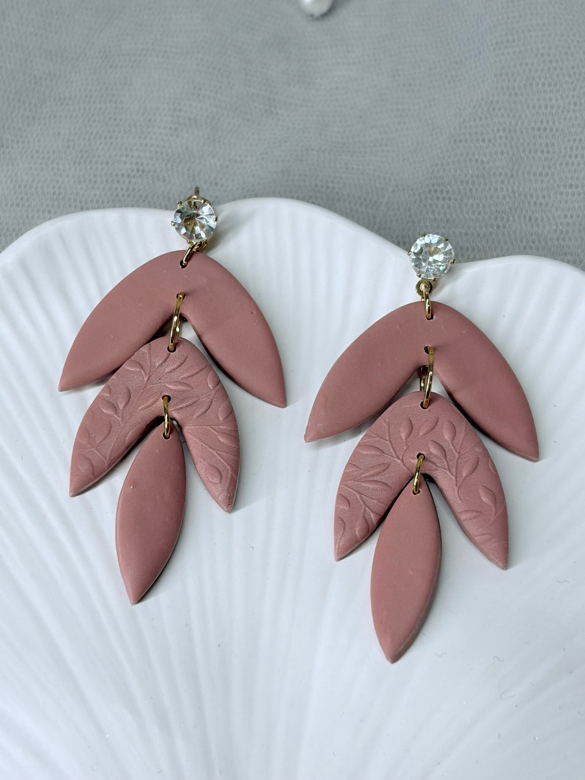 Polymer Clay Ohrringe