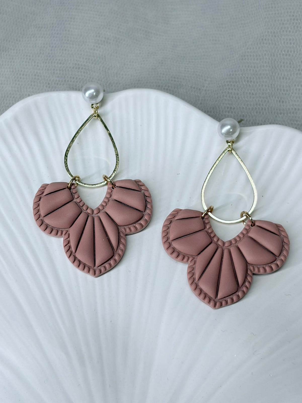 Polymer Clay Ohrringe