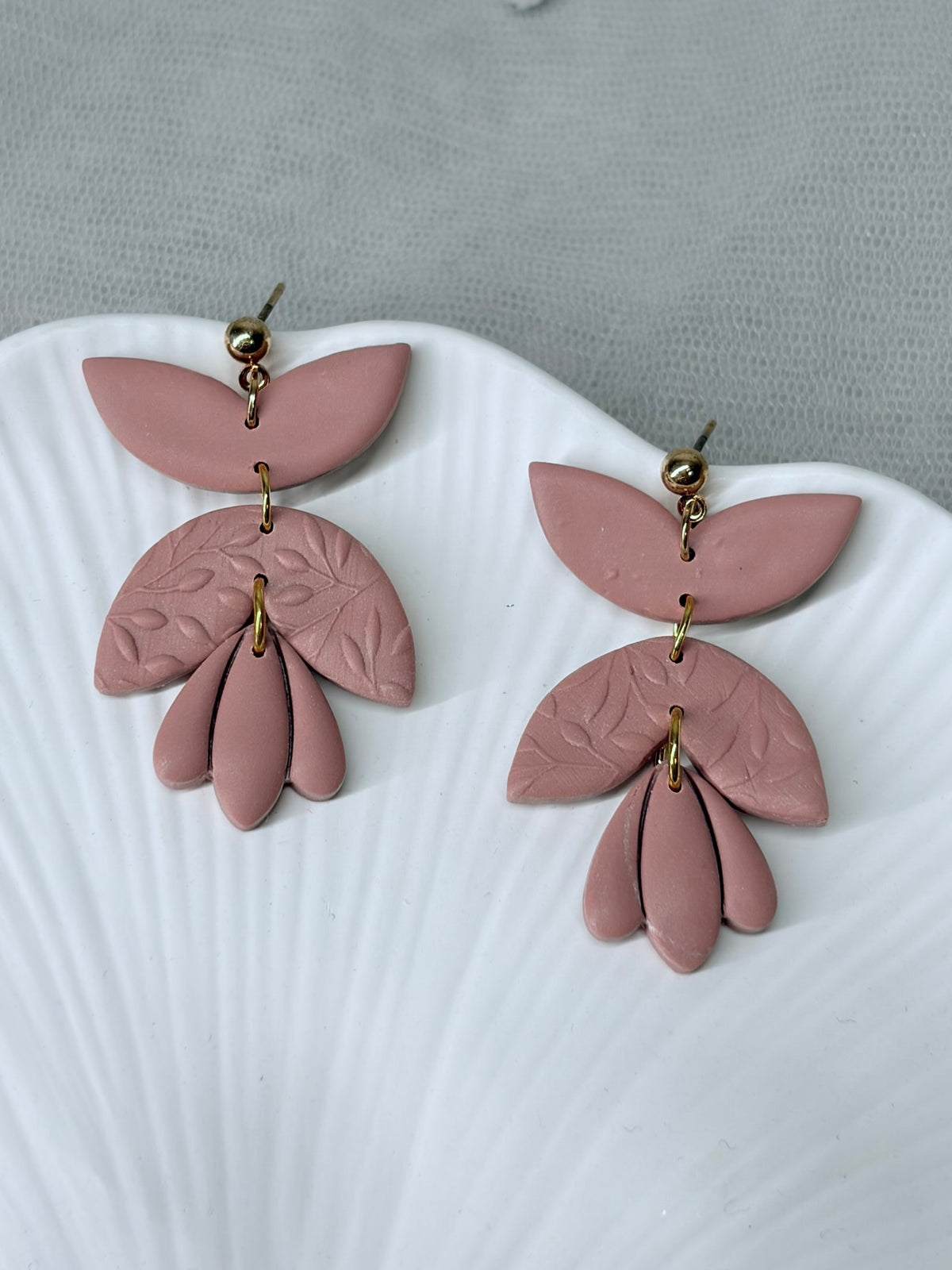 Polymer Clay Ohrringe