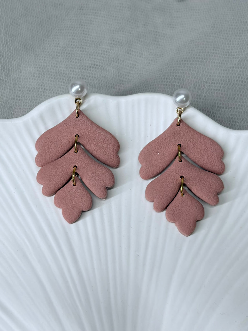 Polymer Clay Ohrringe