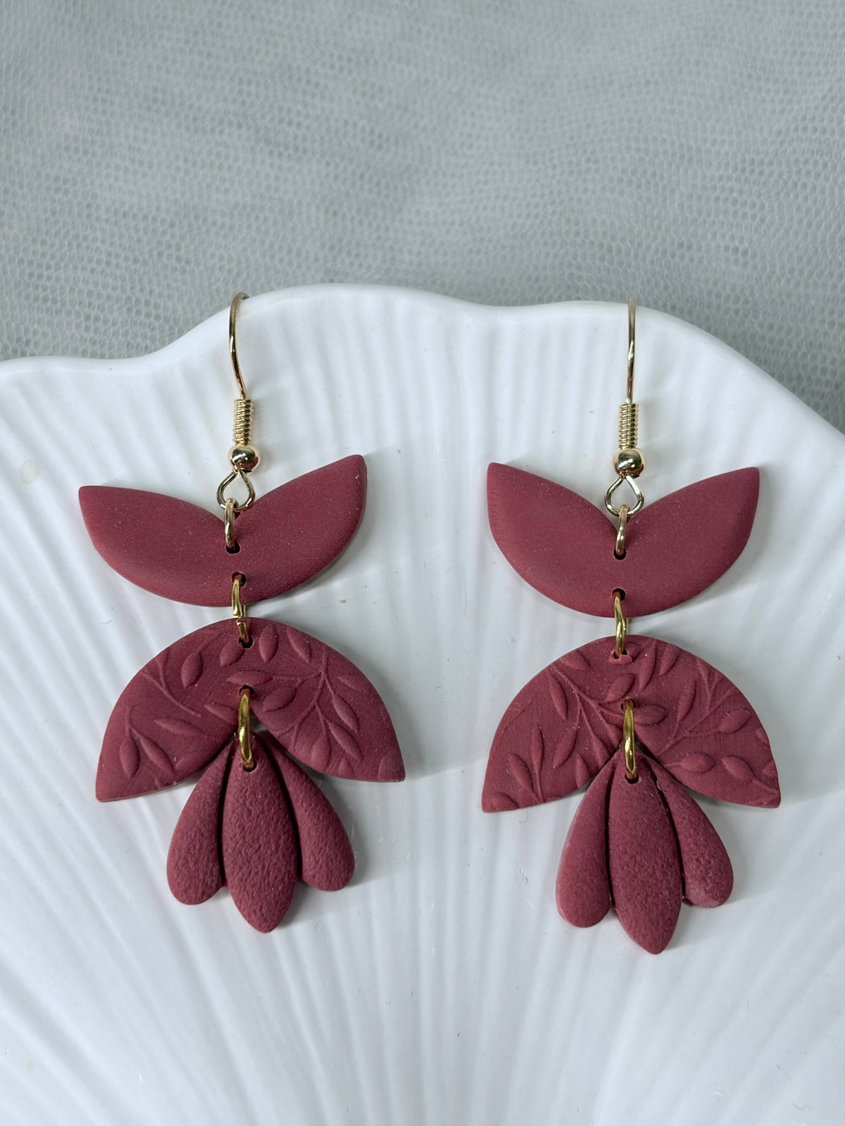 Polymer Clay Ohrringe