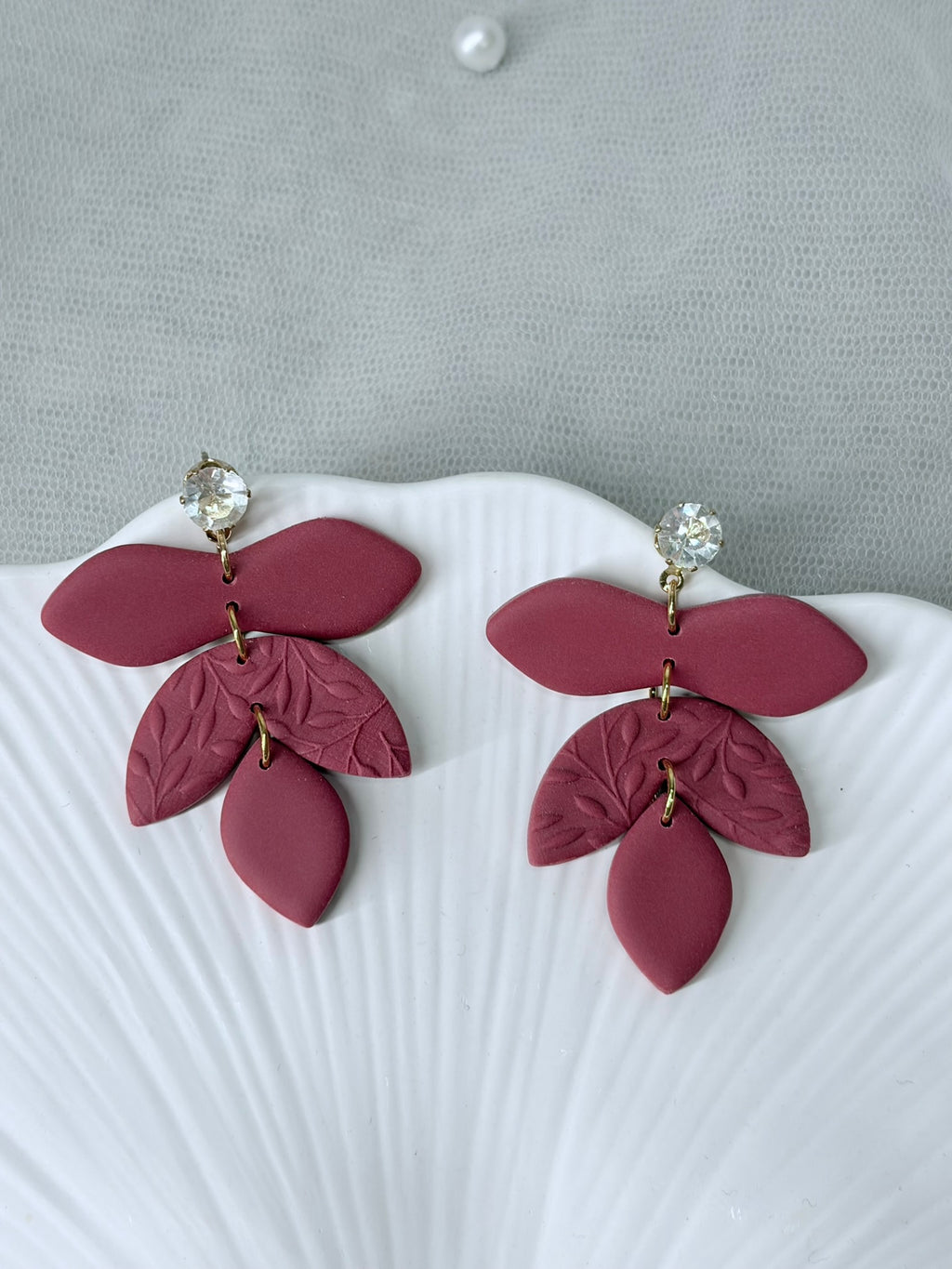 Polymer Clay Ohrringe
