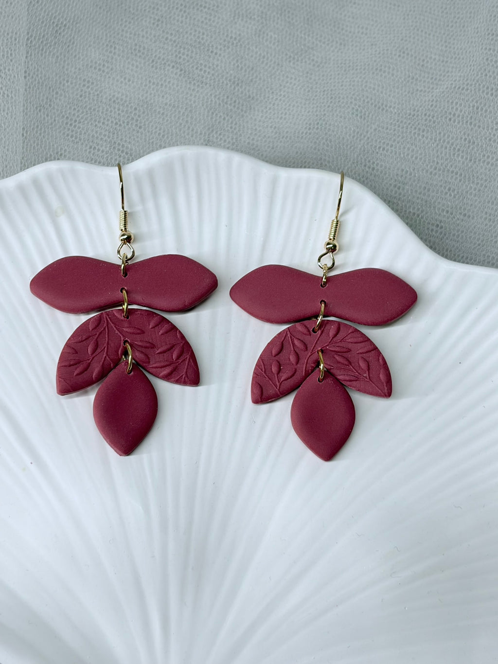 Polymer Clay Ohrringe