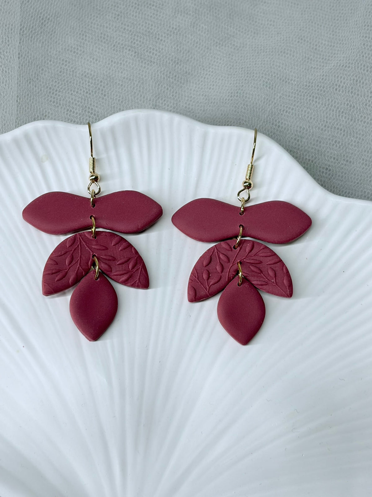 Polymer Clay Ohrringe