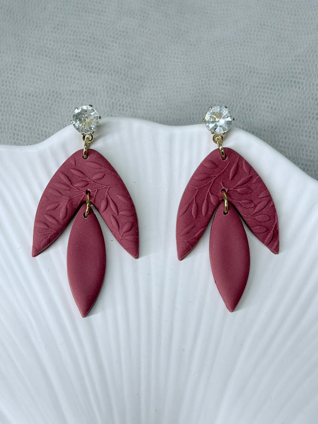 Polymer Clay Ohrringe