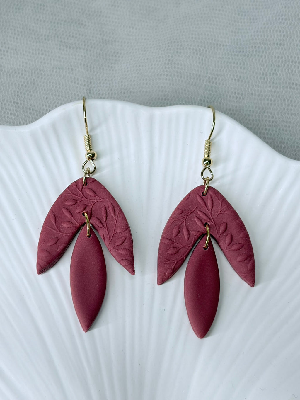 Polymer Clay Ohrringe