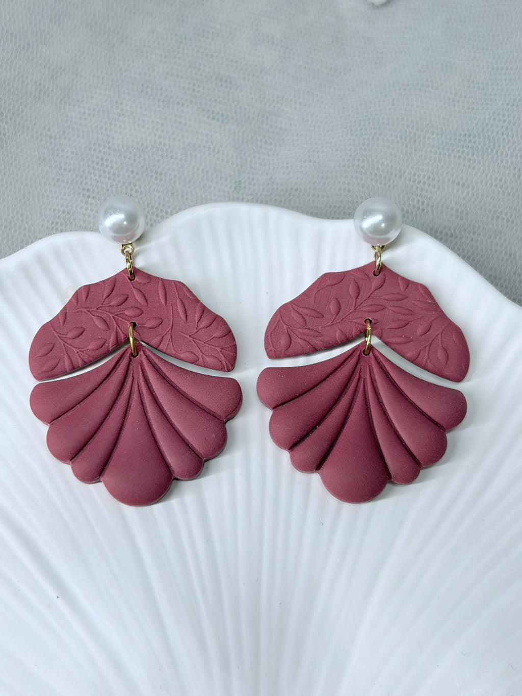 Polymer Clay Ohrringe