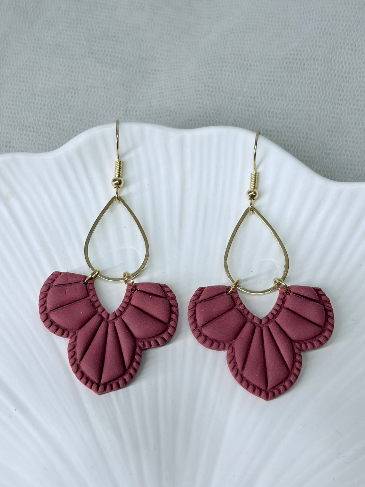 Polymer Clay Ohrringe