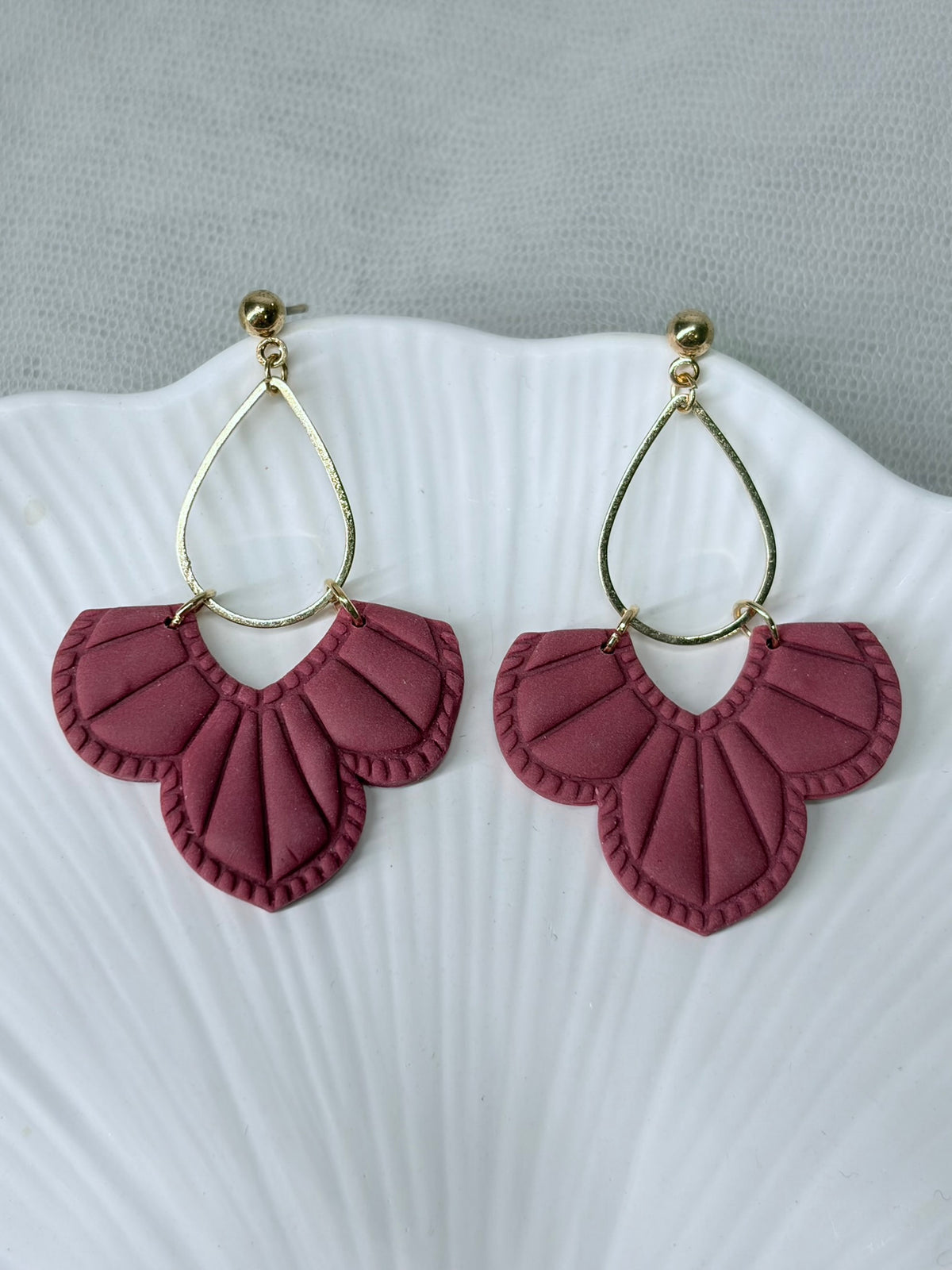 Polymer Clay Ohrringe