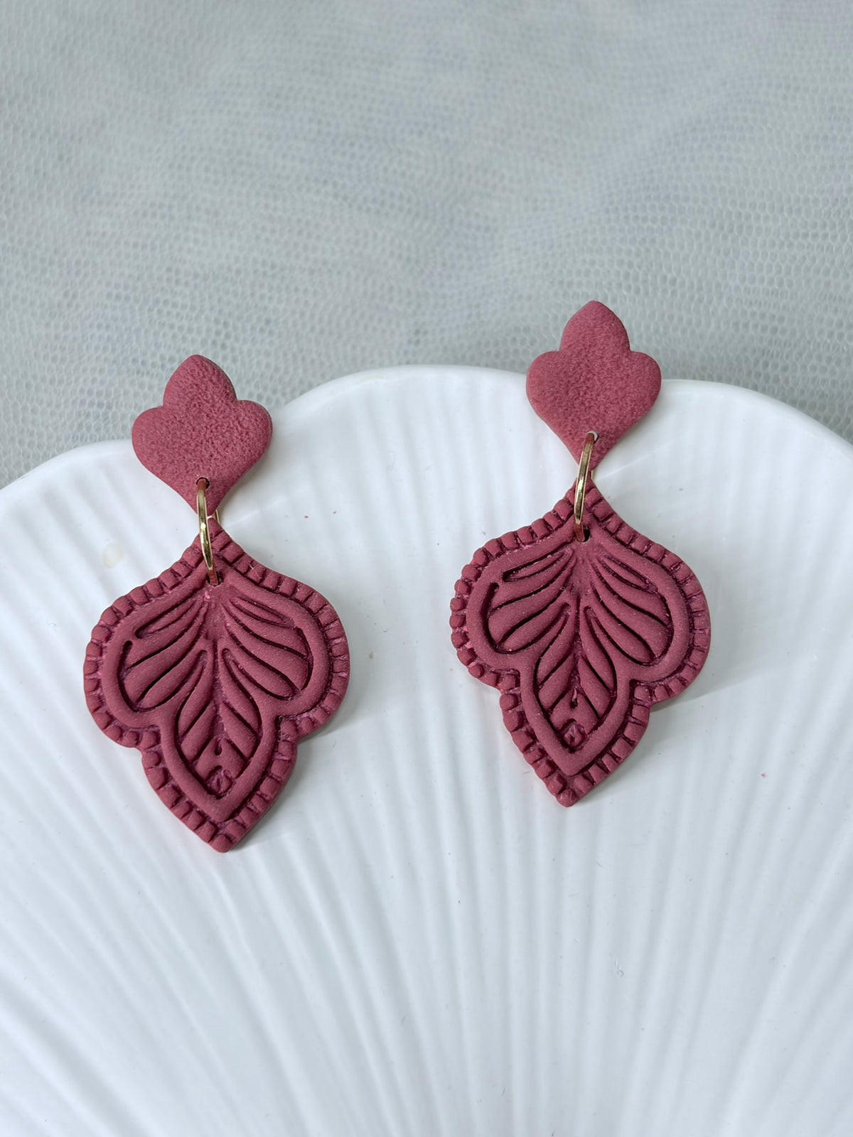 Polymer Clay Ohrringe