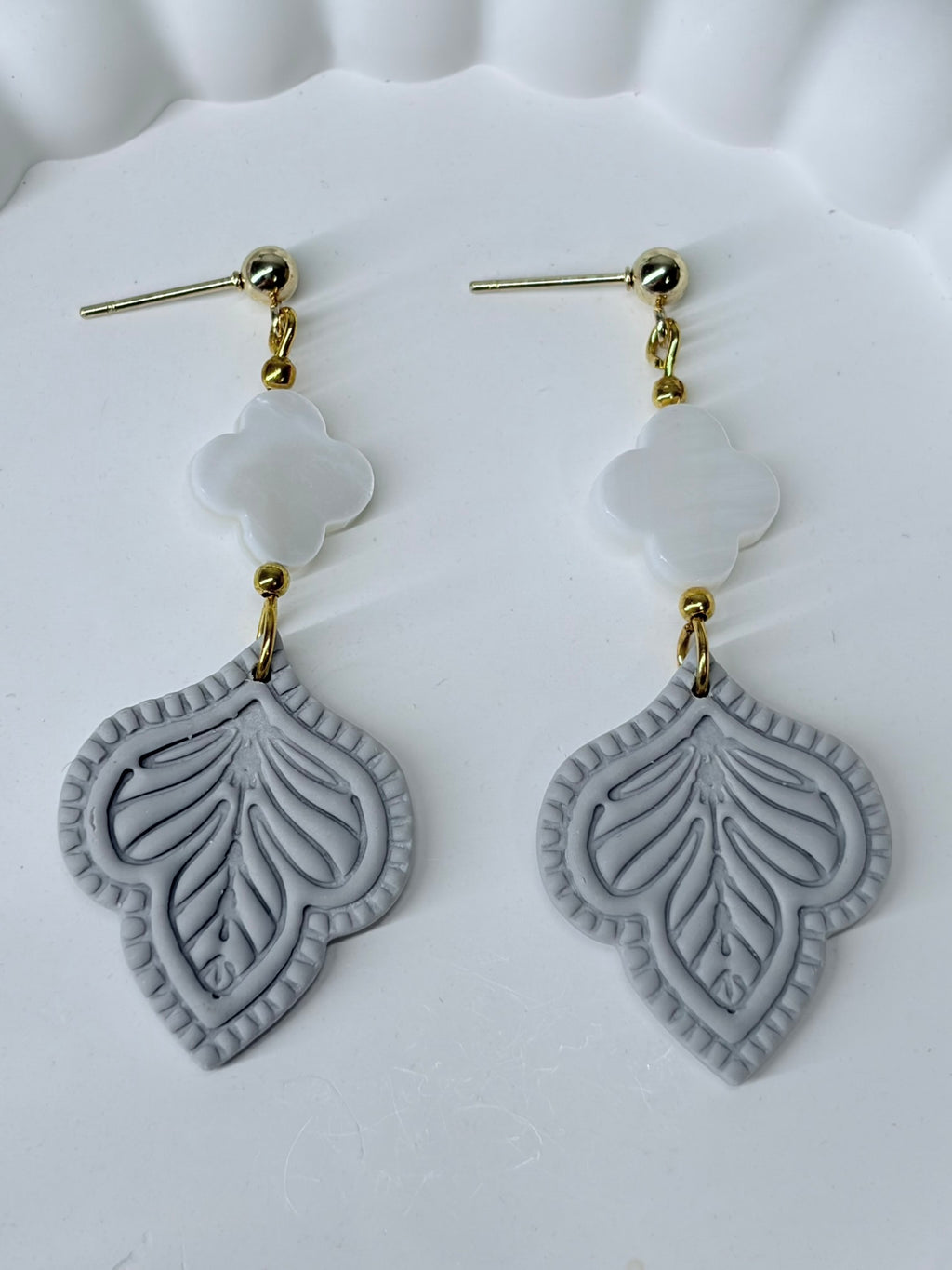 Polymer Clay Ohrringe